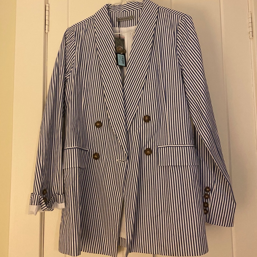 Striped Blazer